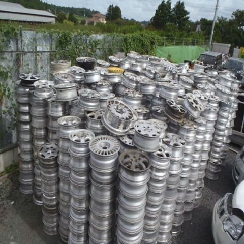 Aluminum Alloy Wheel Scrap 99%