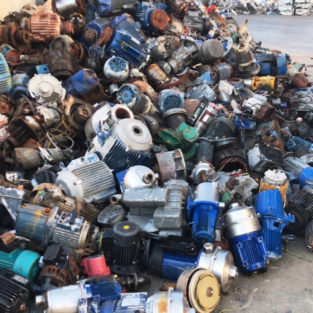 Premium Electric Motors Scrap | High-Yield Copper Recovery & Industrial E-Waste