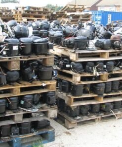 Premium Fridge / AC Compressor Scraps | High-Yield Copper & Steel Recovery
