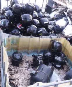 Premium Fridge / AC Compressor Scraps | High-Yield Copper & Steel Recovery