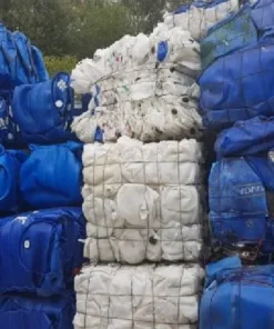 HDPE Blue Drum Scrap