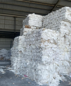 Premium White Shredded Paper Scrap | High-Purity Recycled Fiber