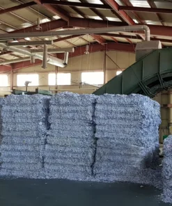 Premium White Shredded Paper Scrap | High-Purity Recycled Fiber